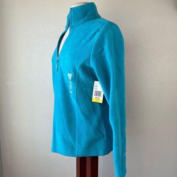 NWT PBX Basics Half Zip Fleece Top Size M - Picture 3 of 6